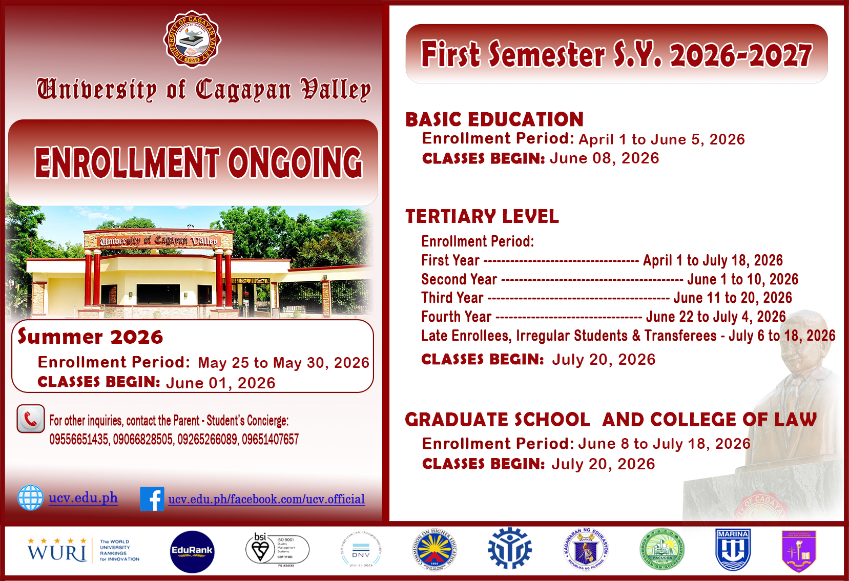 Enrollment 2026